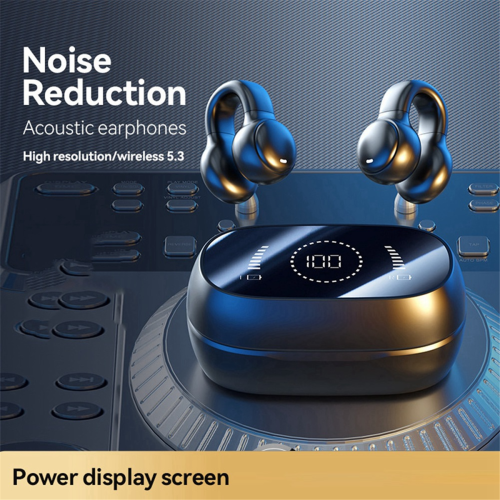 High Quality Bone Conduction Wireless Headphones Black 1
