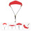 Saxophone Shoulder Strap Red Metal Hook Pressure Relief 3