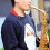 Saxophone Shoulder Strap Red Metal Hook Pressure Relief 6