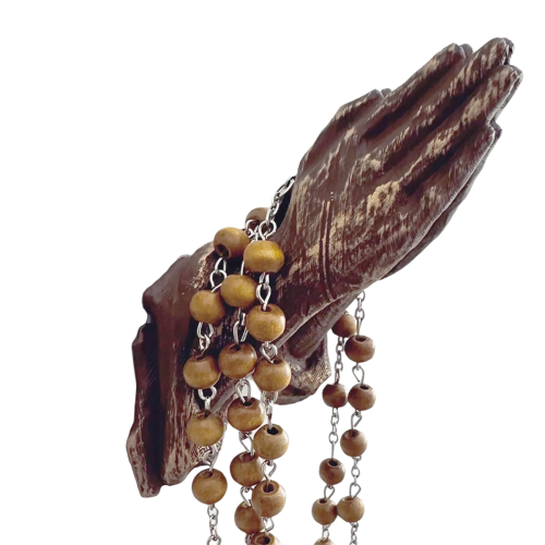 Prayer Wall Mount Light Luxury Style Pendant brown