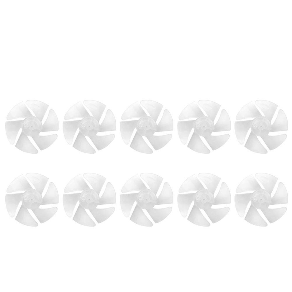 Mini Plastic Fan Blade Small Power Hair Dryer Fan Motor Accessories