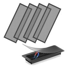 Bodenlüftungsabdeckungen, Magnetische Lüftungsabdeckungen Mesh Screen Air Vent Filter,C