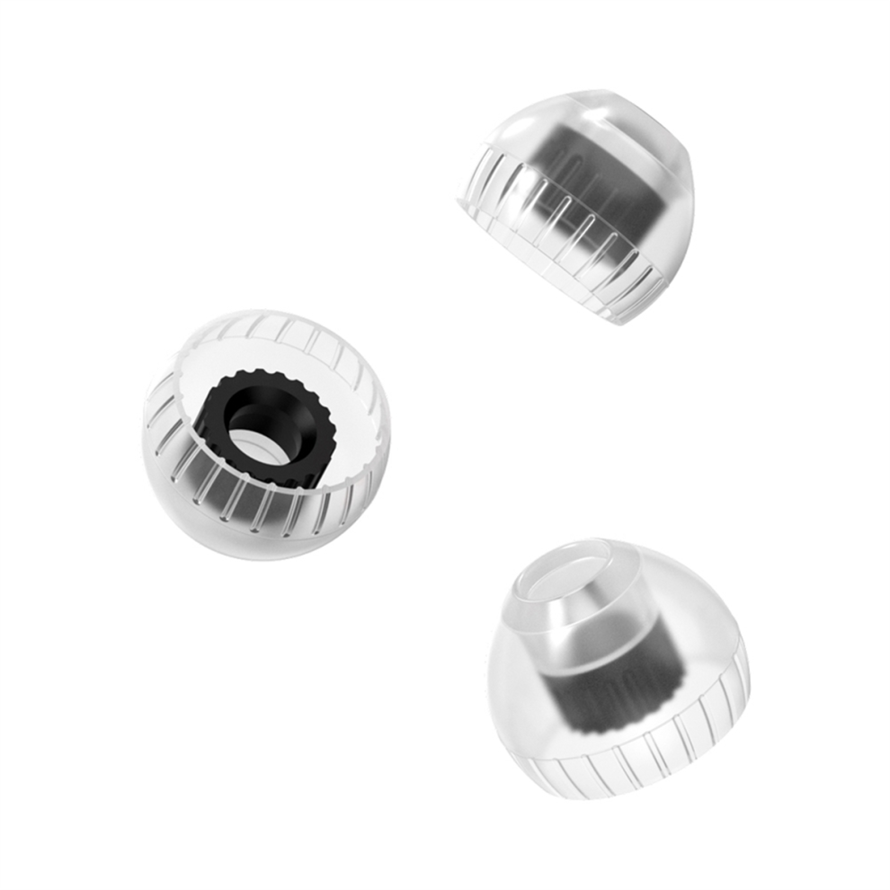 Earphones Memory Earplugs 3 Pairs of Earphones Earplugs Size M Black-image-OPC-PJY9W9T-NEW