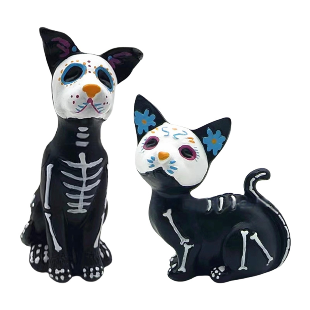 Day Of The Dead Statues, Halloween Statues, Animal Statues 4852154317888