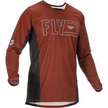 Maglia Kinetic Fuel per adulti Fly Racing 2022 (Ruggine/Nero Small)