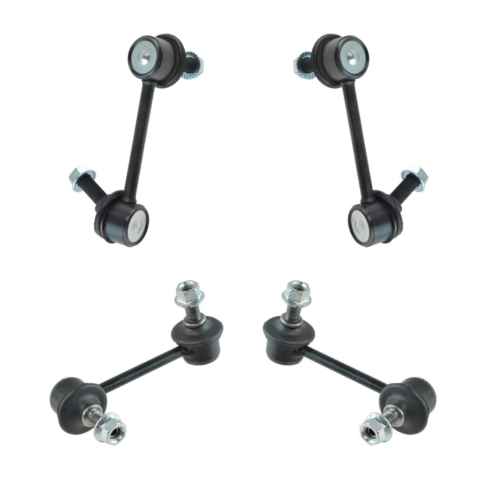 Trq Front & Rear Sway Bar Stabilizer Link Set Compatible With 20072012 Mazda Cx7 191213658888