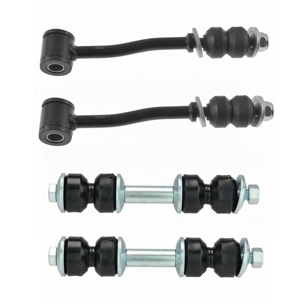 TRQ Front & Rear Sway Bar Stabilizer Link Set Compatible with 19931995 Jeep Grand Cherokee 1993 Grand Wagoneer-image-OPC-PJY9ZXC-NEW