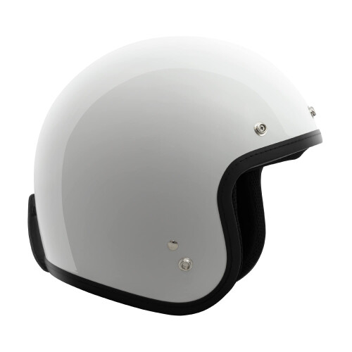 VCAN V85C 3/4 open motorhelm DOT goedgekeurd (glanzend wit medium) 1