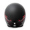 VCAN V85C 3/4 open motorhelm DOT goedgekeurd (matzwart Phoenix groot) 3