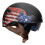 VCAN Cruiser Half Face Motorcycle Helmet with Drop-Down Sun Visor Removable Peak and Quick Release Buckle 3