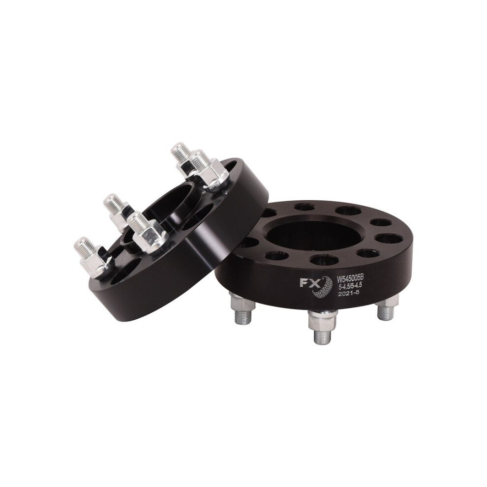 HUB CENT WHL SPCR BLK 5X4.5 12' LU