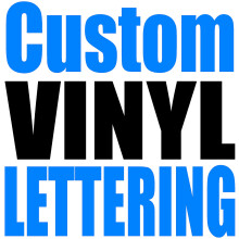 Scritte in vinile personalizzate (testo alto 11,5 pollici) per auto, camion, barche, porte, finestre, insegne, parabrezza, lettere, numeri, decal