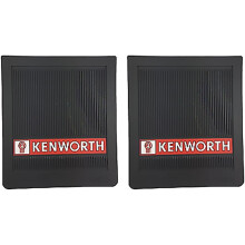 Kenworth Trucks MF-0003K 16"""" x 14"""" OEM Ribbet forsk?rm 1/4"""" Tykke sorte st?nklapper-s?t med 2 stk.