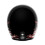 VCAN V85C 3/4 open motorhelm DOT goedgekeurd (glanzend zwarte vlag medium) 3