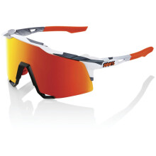 100% SPEEDCRAFT sportovn sportovn cyklistick slunecn brle (Soft Tact Grey Camo - HiPER Red Multilayer Mirror Lens)