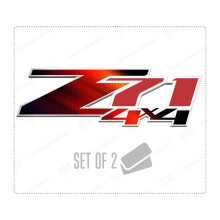 Z71-m?rkat Silverado-klisterm?rker Chevy Road Emblem HD erstatningssidelastbil Premium-serie (metalfinish)