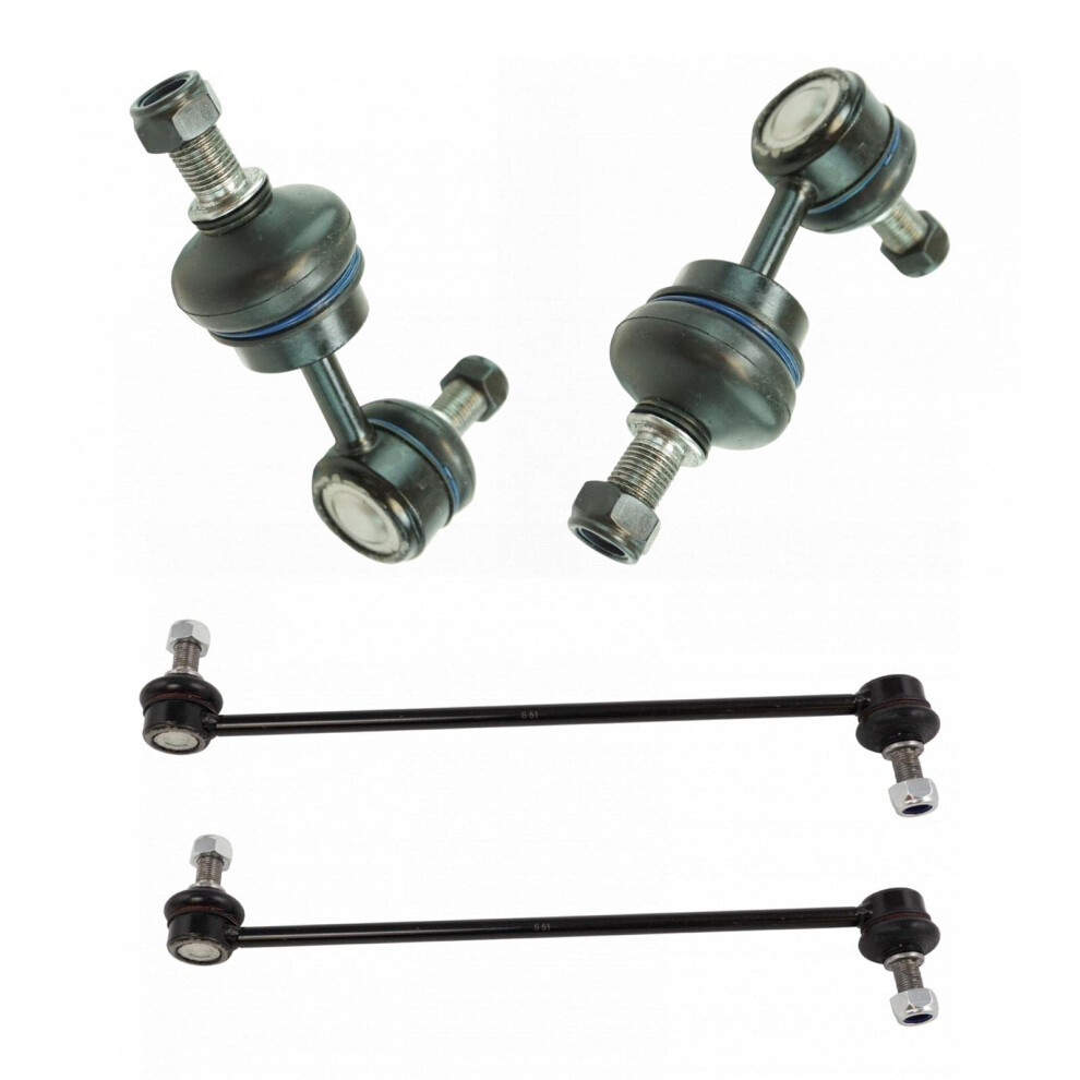Trq Front & Rear Sway Bar Stabilizer Link Set Compatible With 20132018 Hyundai Santa Fe Santa Fe Sport 20142015 Kia Sorento 191213665800