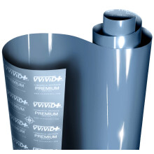 VViViD+ Ultra Gloss Blu Cina 0,5 x 1,5 m Vinile per auto Rotolo di pellicola di ricambio per vernice premium con tecnologia a rilascio d'aria nan