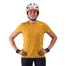 Troy Lee Designs Cycling MTB Cykel Mountain Bike Jersey skjorte til kvinder Lilium SS Jacquard (Honey Small)
