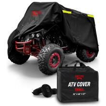 Badass Moto ATV Covers Vandt?t Udend?rs Heavy Duty Rip-resistent Natreflekterende Quad Cover 4 Wheeler Cover Let tilg?ngelig lynl?s & ventilation