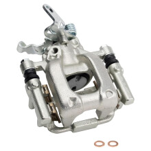 TRQ Pinza freno posteriore destra con staffa lato passeggero compatibile con Audi A3 A3 Quattro 2010-2013 Volkswagen Beetle 2011-2016 Eos 2010-20