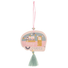 Karma Shaped Air Fresheners Essential Oil Diffuser for Cars Home & Office - Colorful Decorative Hanging Air Freshener with Tassel Camper