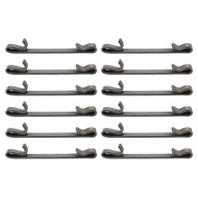 12 Pcs Early 2'' Double Loop Style Tool Box Drawer Slide Retaining Keeper Clips