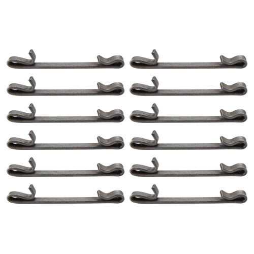 12 Pcs Early 2'' Double Loop Style Tool Box Drawer Slide Retaining Keeper Clips