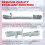 12 Pcs Early 2'' Double Loop Style Tool Box Drawer Slide Retaining Keeper Clips 3