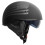 Torc T-59 Half Flag Helm (Mattschwarz  X-Large) 1