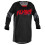 Fly Racing 2023 Kinetic Youth Khaos-tr?je (sort/r?d/gr? ungdomsmedium) 1