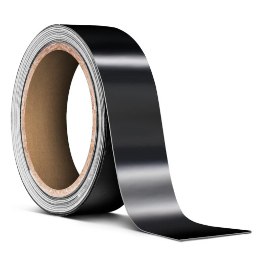 VViViD+ satin vinyldetaljer Pinstriping trim tape (1"""" x 20ft sort)