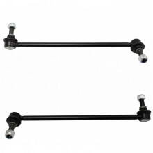 TRQ Stabilisatorstangset vooraan, compatibel met Mercedes-Benz C250 2008-2011 C300 2008-2015 C350 C63 AMG 2010-2014 E350 2015-2018 E400 2010-2017 E55