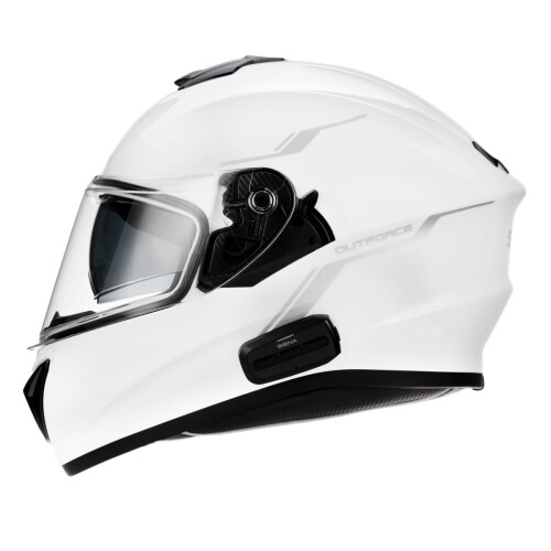Sena OutForce Smart Integralhelm (Glanzwei X-Large) (OUTFORCE-GW0XL)  SP85 2