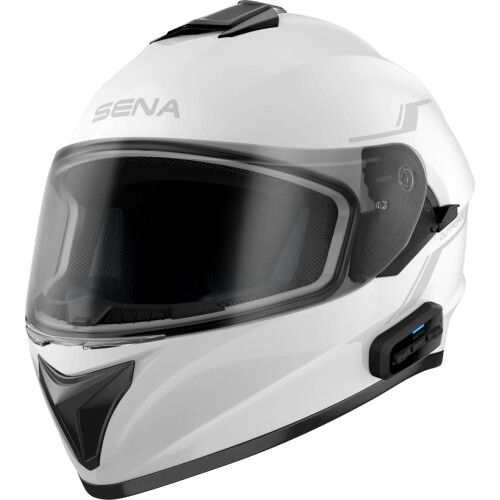 Sena OutForce Smart Integralhelm (Glanzwei X-Large) (OUTFORCE-GW0XL)  SP85