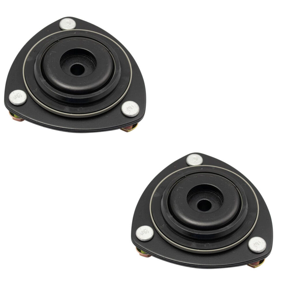 Trq Front Upper Strut Mount Kit Compatible With 2002-2006 Acura Rsx 2001-2005 Honda Civic Cr-V 2003-2011 Element 195591535748