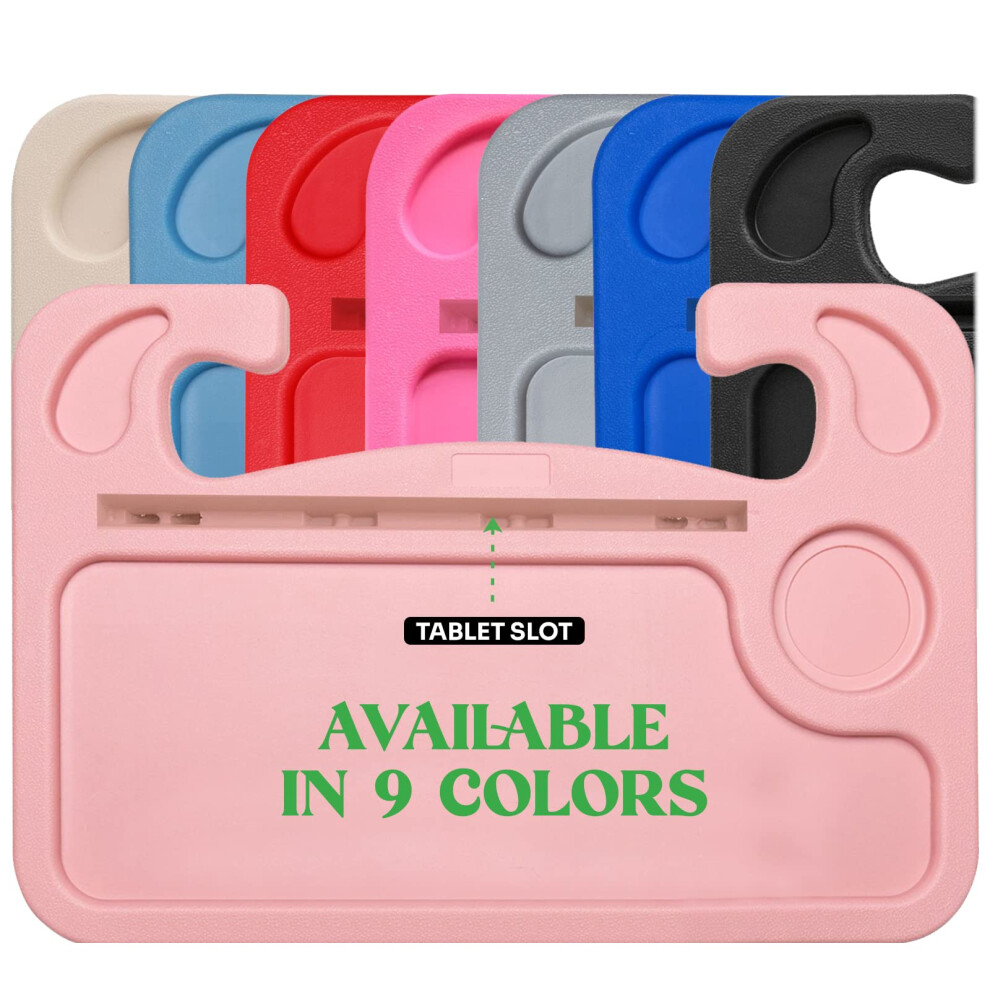 Lebogner Steering Wheel Tray Car Tray For Eating Hook On Steering Wheel Desk For Food Laptop And Car Accessories Car Road Trip Must Haves Gadgets 850023580986