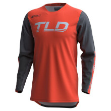 Troy Lee Designs Offroad Motocross Dirt Bike ATV Moto Powersports Racing Maglia da Uomo Scout GP (Recon Neon Orange/Grey S)