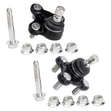 TRQ Front Lower Kogelgewricht Set Compatibel met 2015-2017 Hyundai Sonata 2016-2020 Tucson 2016-2019 Kia Optima 2017-2020 Sportage