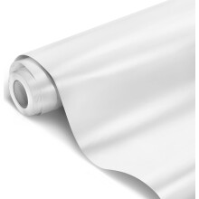 VViViD+ Mattperlweiße Vinyl-Autofolie (1,5 Fuß x 5 Fuß)