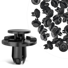 GOOACC 50 stk. Push-Type motorkappe kofangersk?rm Clips Udskiftning til Nissan Altima Sentra Murano Maxima Xterra Infiniti FX35 FX45 G25 G35 G37