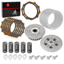 Kupplungssatz & mittlere Innennabe & uere Druckplatte & Hochleistungsfedern fr Yamaha Raptor 660 660R YFM660R 20 01 2002 2003 2004 2005 4PT-16