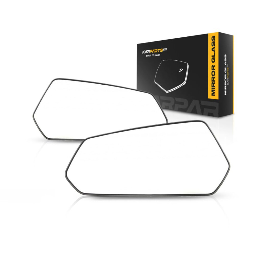 Dla Chevy Camaro 2010-2015 Szklo Lustrzane Po Stronie Kierowcy I Pasazera | Para | Nieogrzewane | Typ Szkla Plaskiego I Wypuklego | Z Plyta Tylna | Z-image