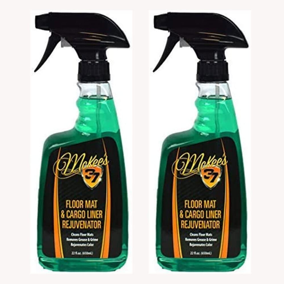Mckee's 37 2 Pack Floor Mat & Cargo Liner Rejuvenator 741365662723