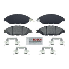 BOSCH BE1649H Blauer Keramik-Scheibenbremsbelagsatz mit Hardware – kompatibel mit ausgewählten Infiniti JX35 QX60; Nissan Murano Pathfinder; FRONT