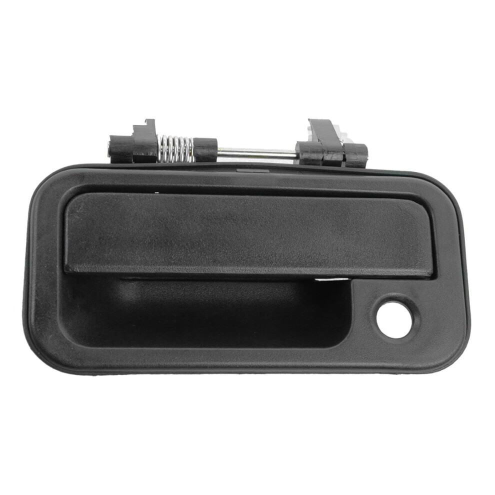 Trq Driver Side Exterior Door Handle Compatible With 1994-1997 Honda Passport 1989-1994 Isuzu Amigo 1988-1995 Pickup 1991-1997 Rodeo Black 191213489765