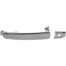 KarParts360 pour Nissan Rogue Select 2014 2015 Poigne de porte extrieure avant ct conducteur chrome | avec trou de serrure | Garniture : S |