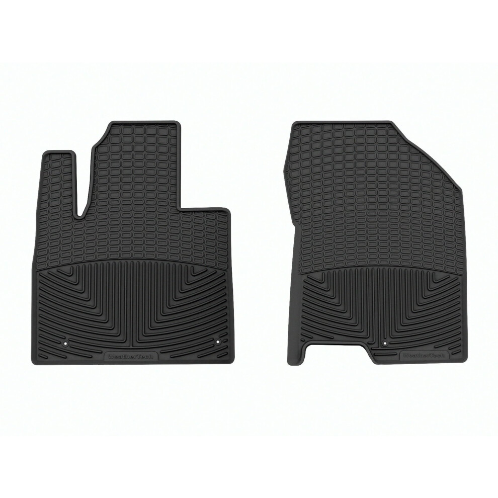 Weathertech All-Weather Floor Mats For Hyundai Santa Fe - 1St Row (W495) Black 787765343473