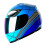 wow Capacete de Moto WOW Integral para Crianças Spider Azul 1