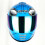 wow Capacete de Moto WOW Integral para Crianças Spider Azul 3